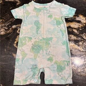 Bums and roses romper
